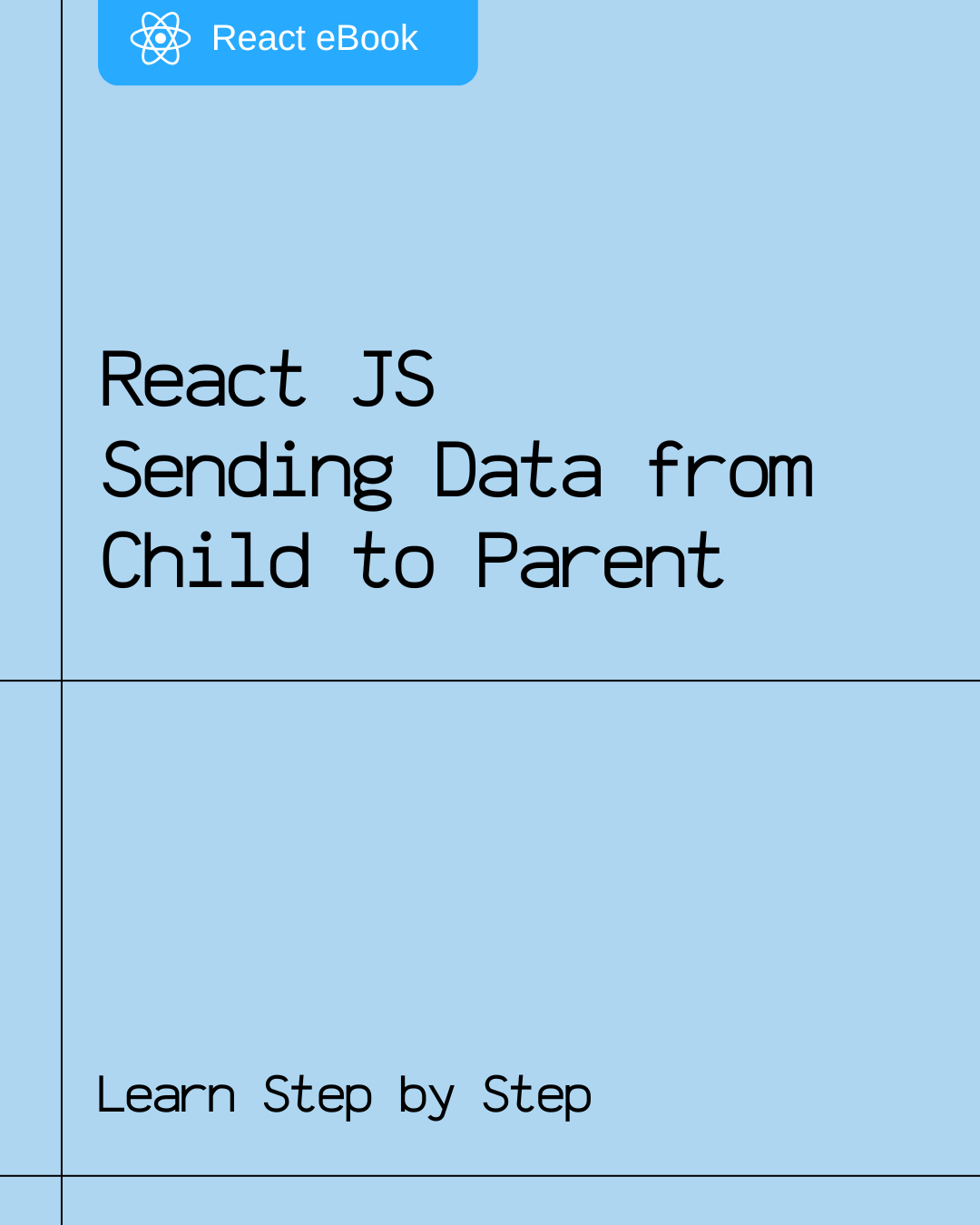 React - Learn Child to Parent Communication in Easiest Way book cover