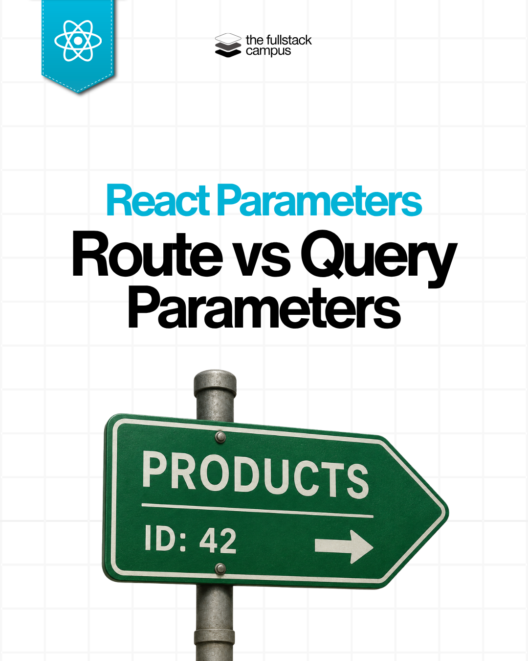 React Parameters - Route vs Query book cover